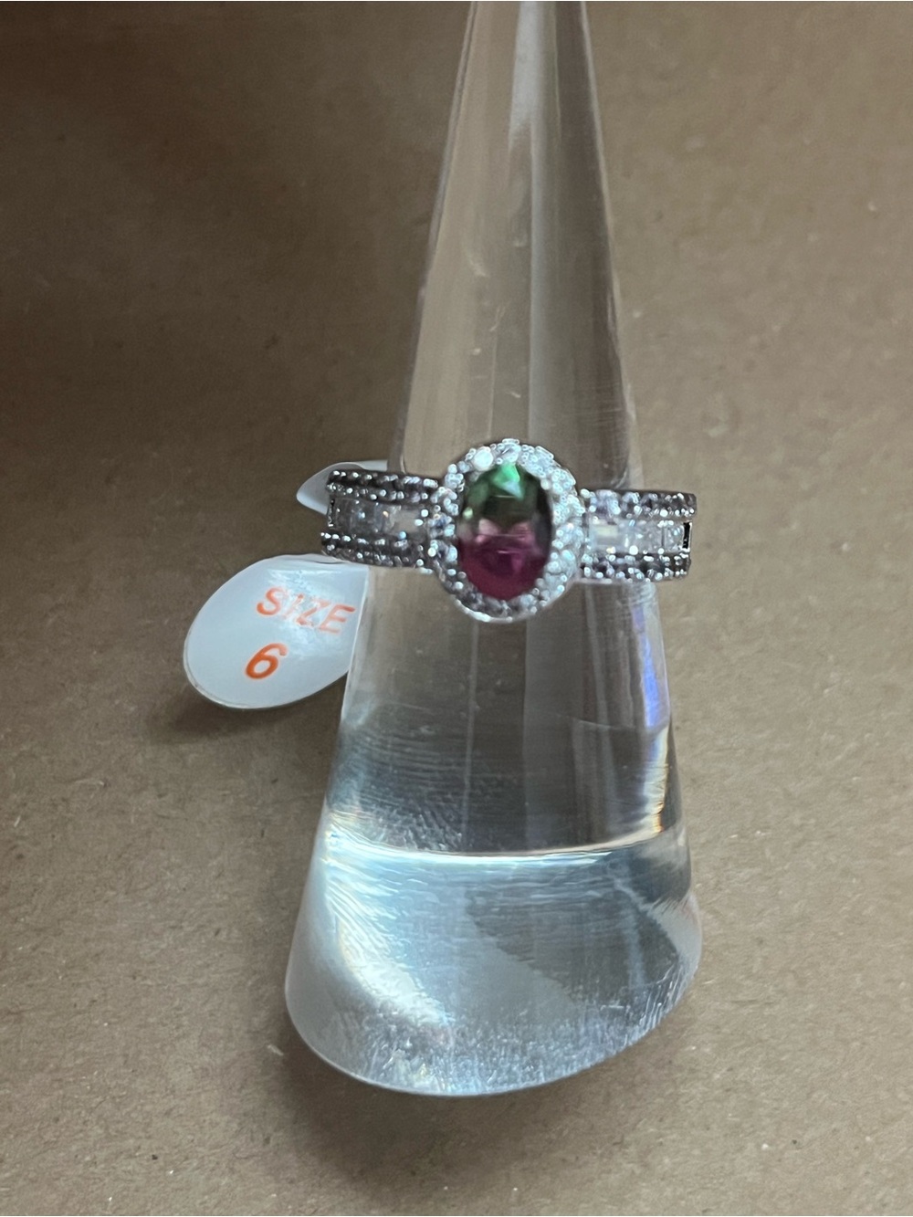 BP Ring - Someone Like You - Size 6 - Rhodium Plating